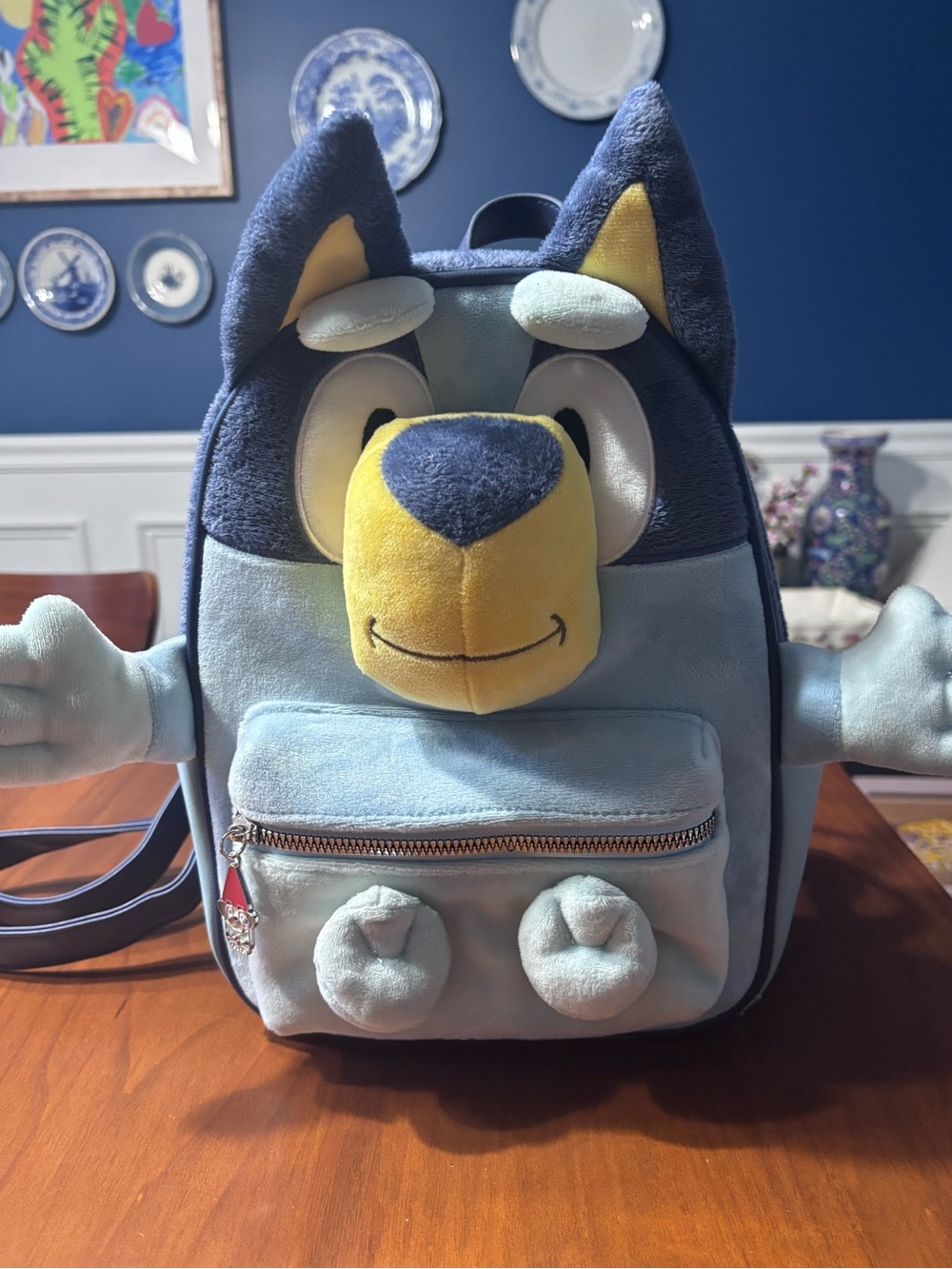 Her Universe Bluey Figural Plush Mini Backpack